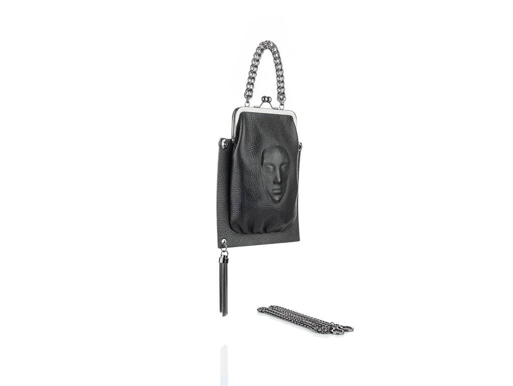 Fermoir Handbag Black