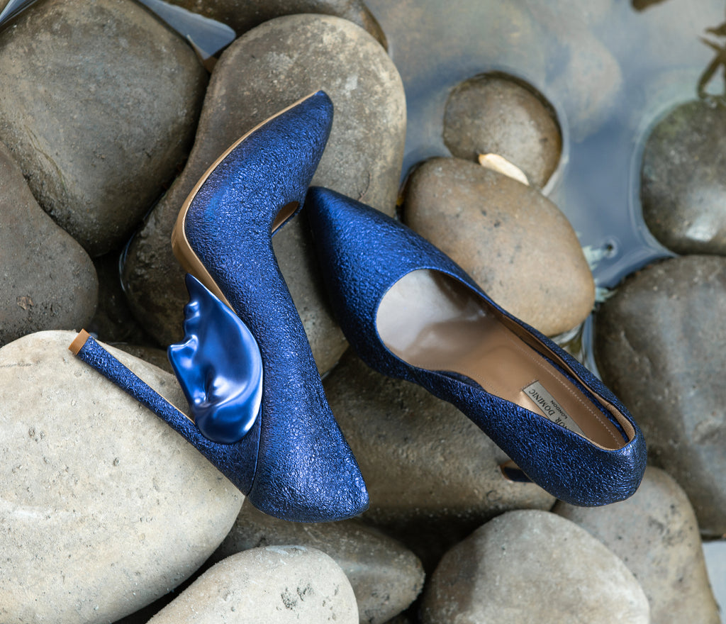 Celebrity Apollo Ocean Blue Women's pumps for Ladies