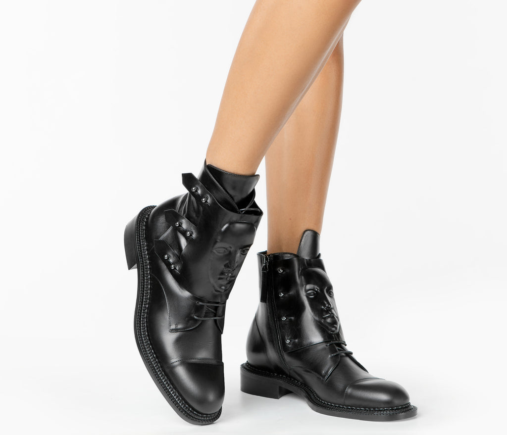 boots Ares black women's shoes from UK