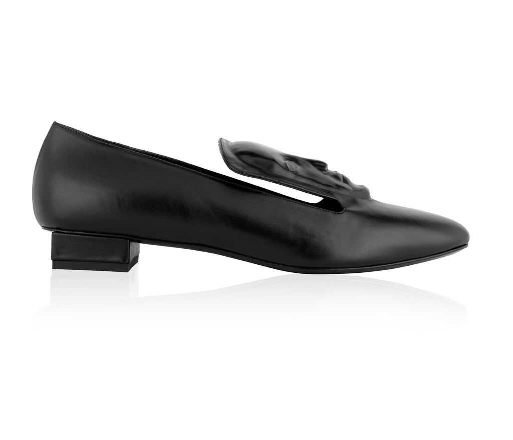 Unique Art Women's loafers Selene Black